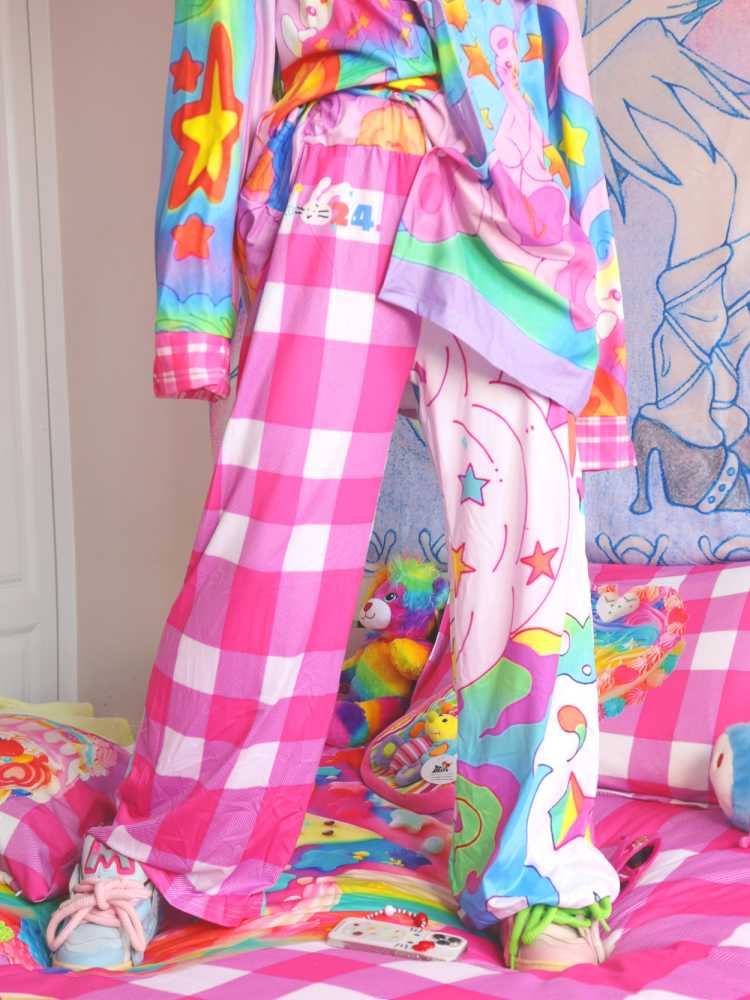 Original loose flare pants【s0000010287】