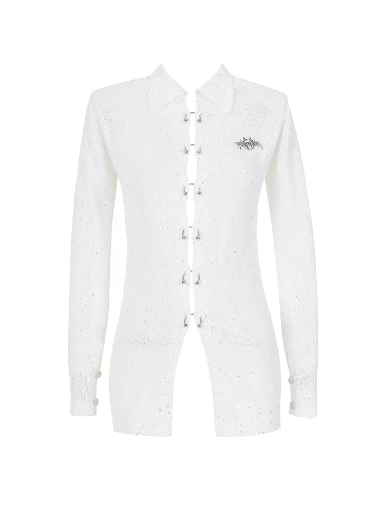 Knit long shirt【s0000007686】