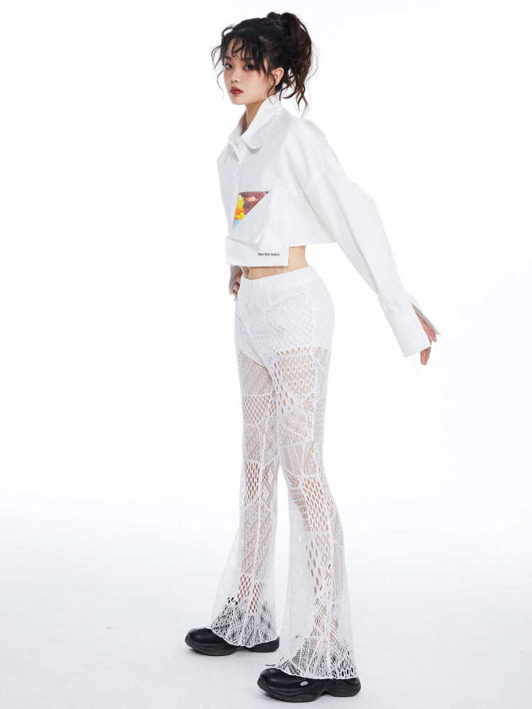 Short long sleeve shirt【s0000006719】