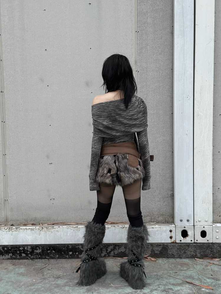 Original zebra print shirt【s0000010551】