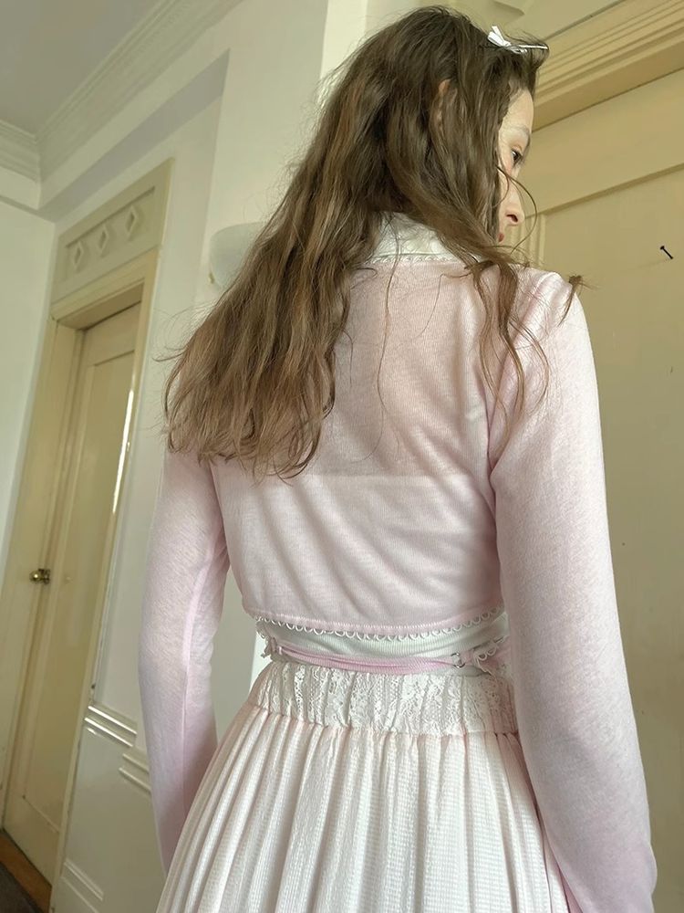 Long sleeve sunscreen tops【s0000008730】