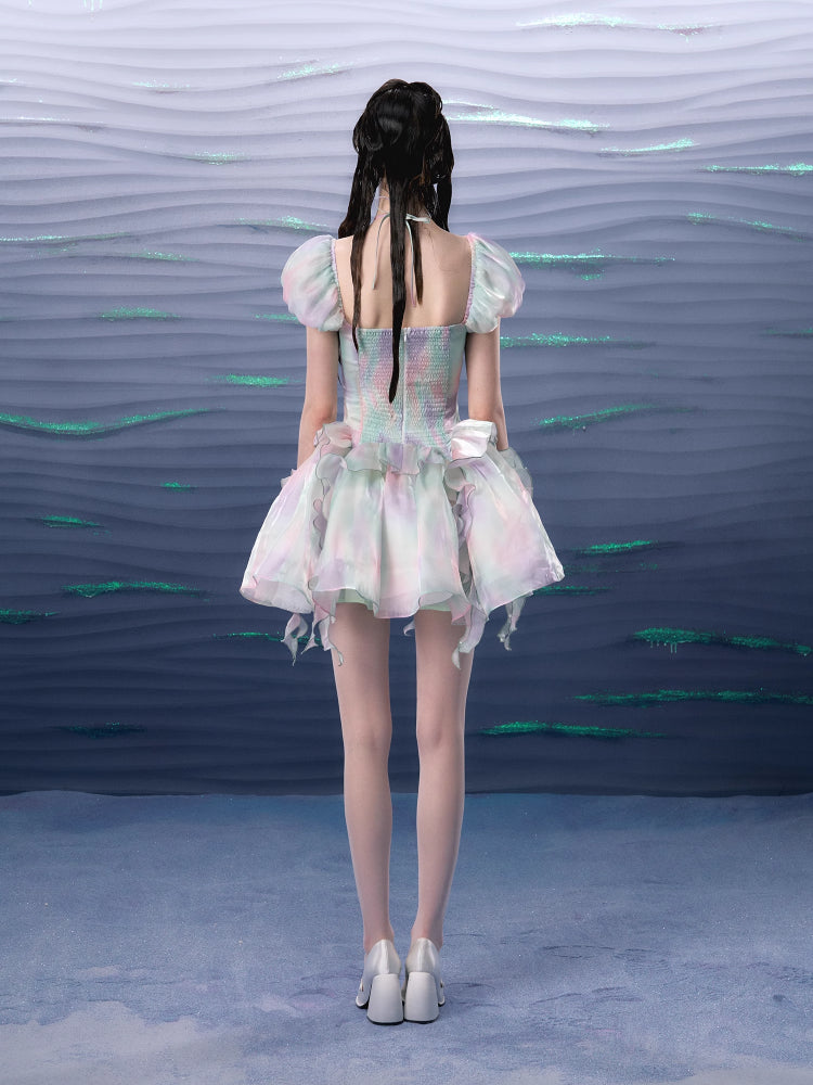 Fringe tutu princess dress【s0000006767】