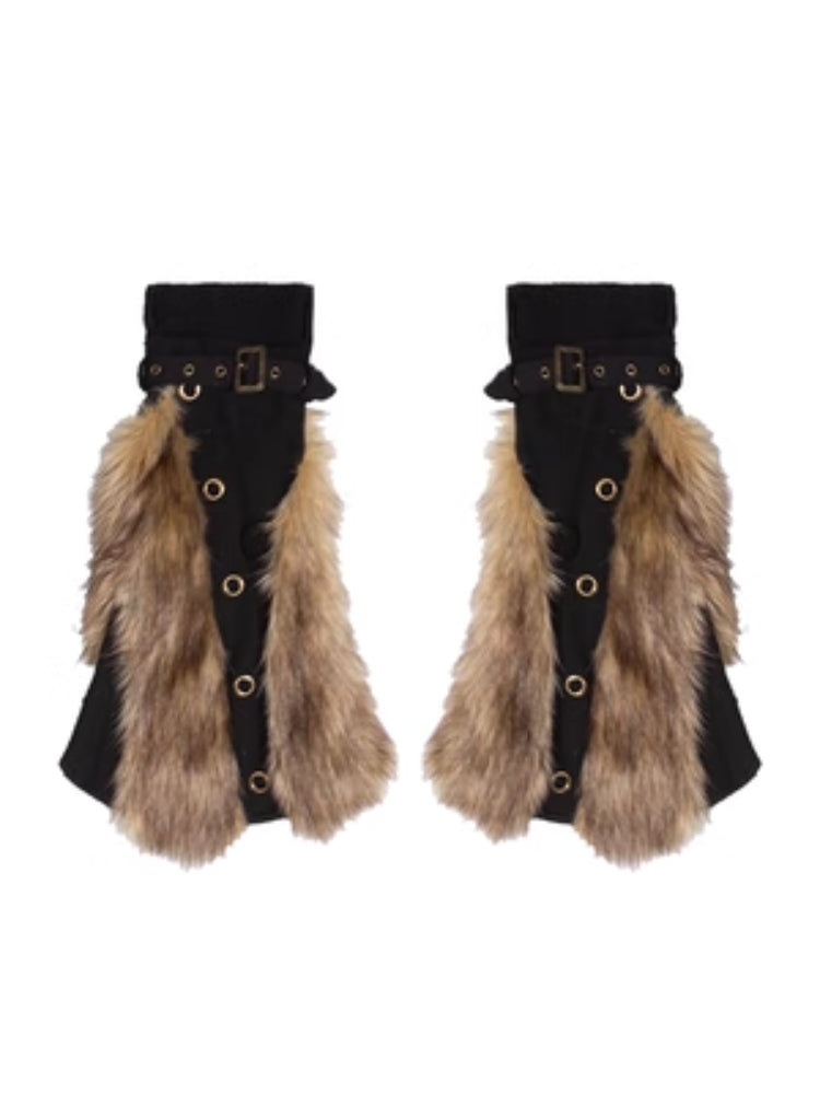 Street punk shorts + leg cover【s0000005673】