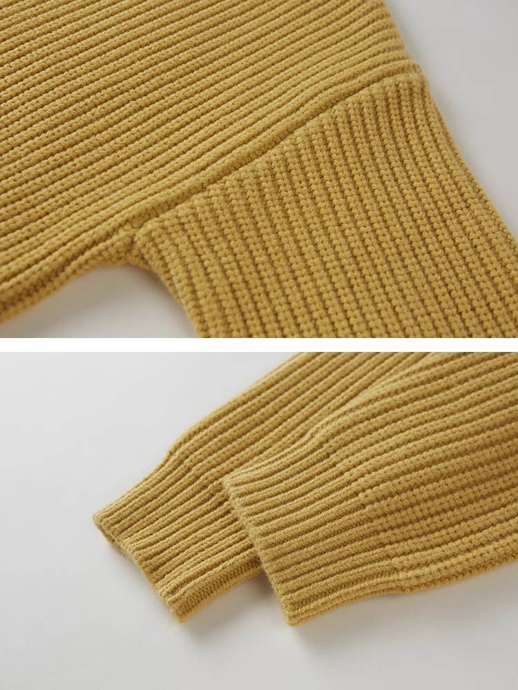 Round neck sweater【s0000010835】