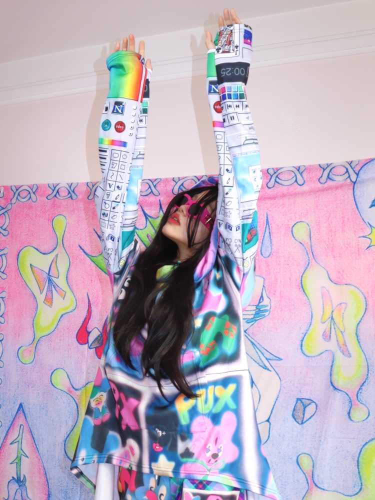 Original print sweatshirt【s0000010290】