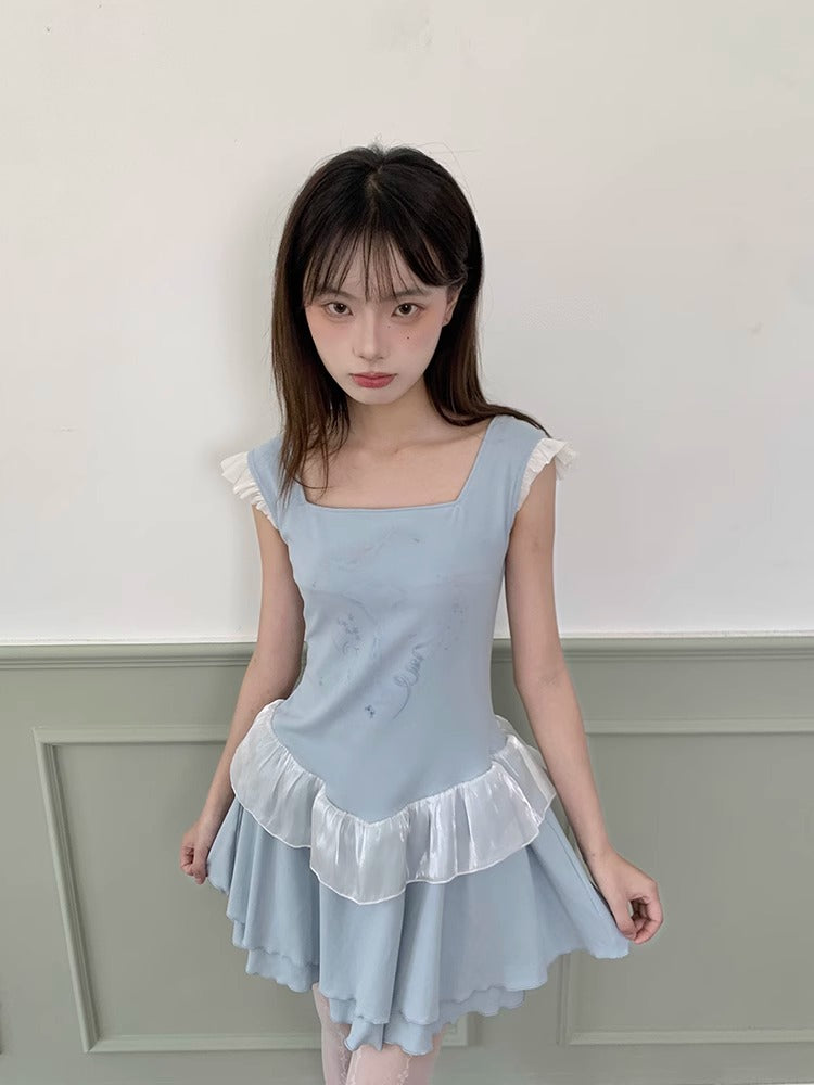 Low waist slim fit knit dress【s0000008534】