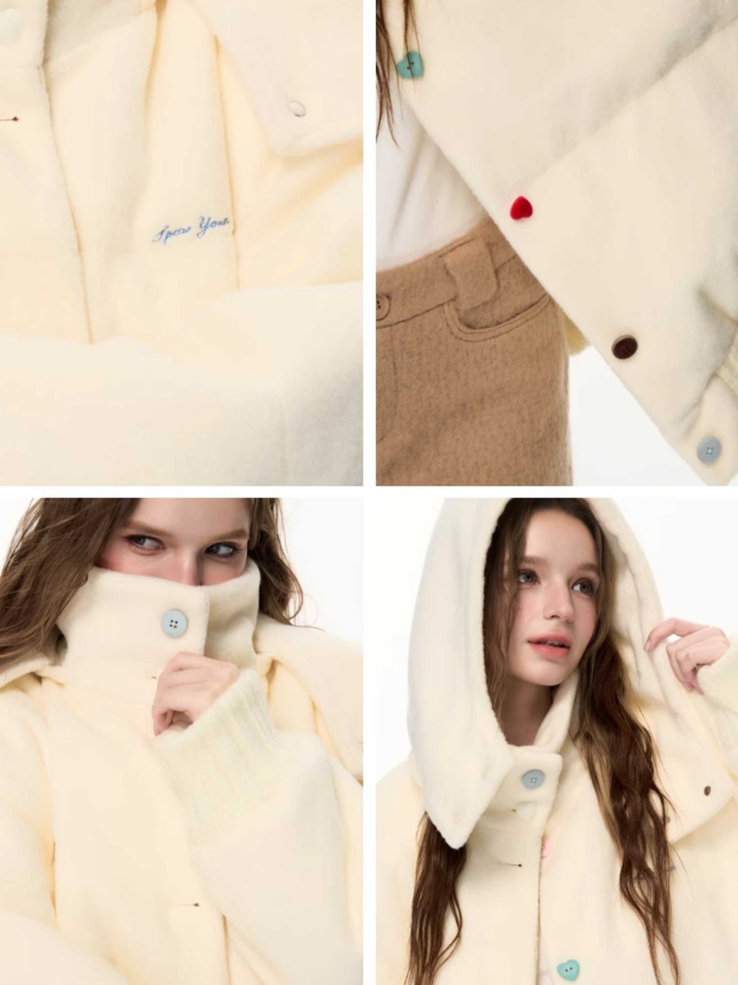 Loose hooded jacket【s0000010610】