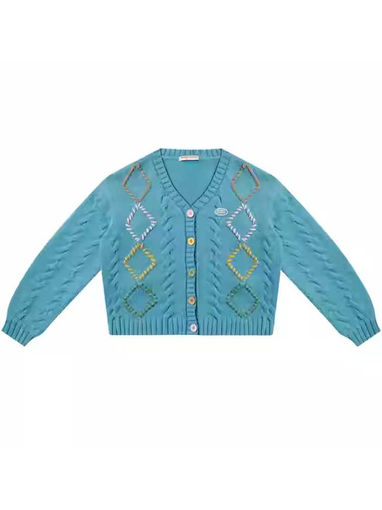 Loose sweater cardigan【s0000010143】