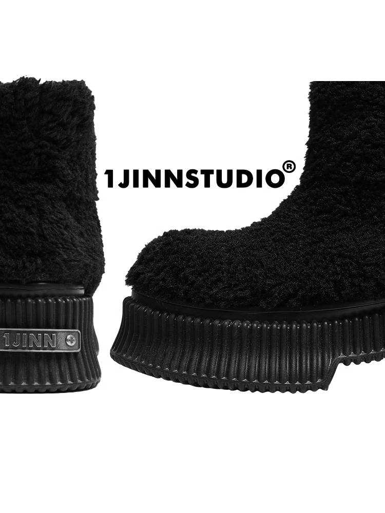 Wool short boots【s0000011381】