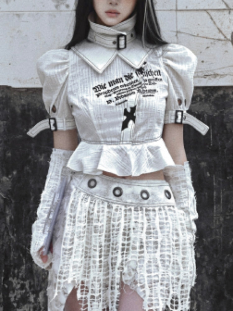 Knit punk arm cover【s0000005572】