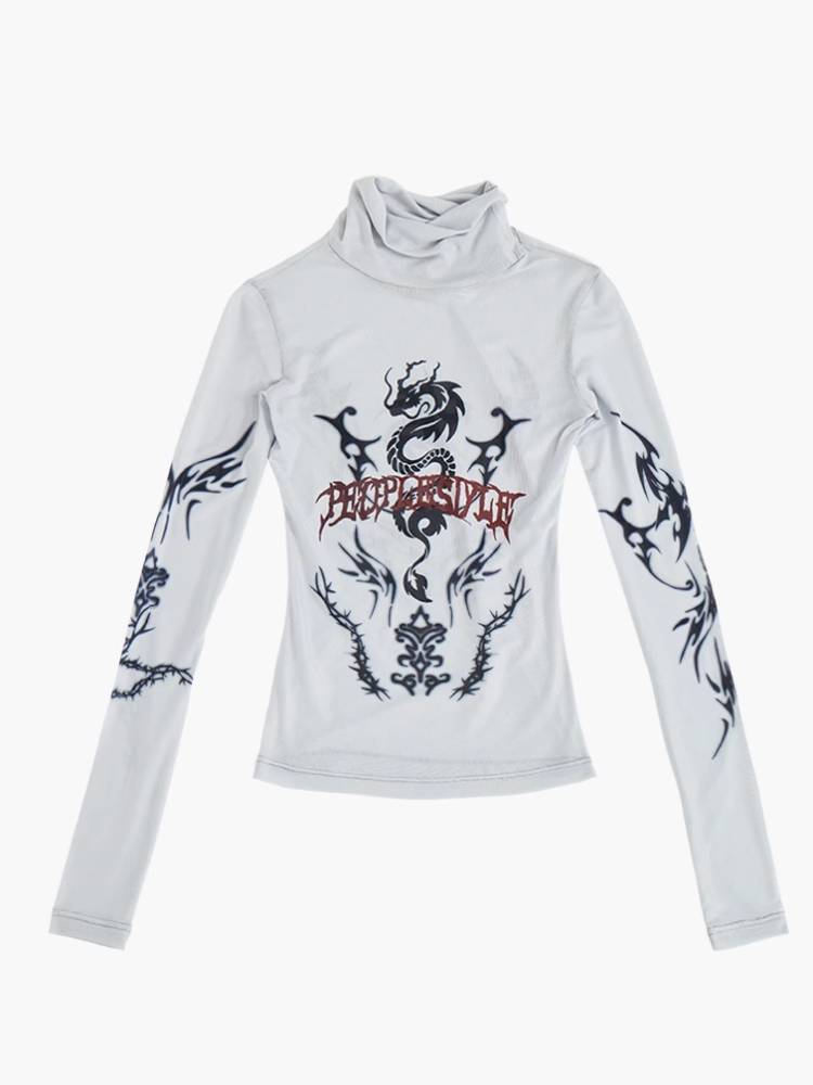 Slim long sleeve T-shirt【s0000009197】