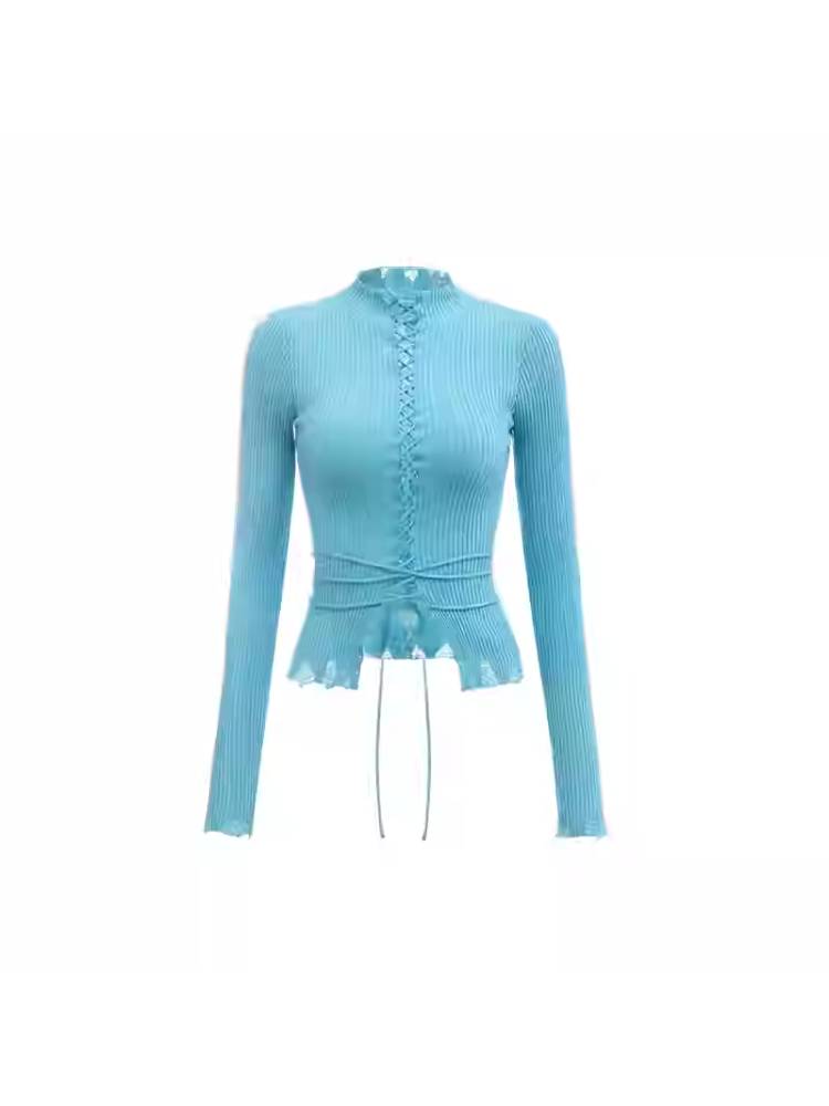 Slim long sleeve T-shirt【s0000011385】