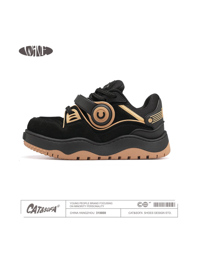 Platform skateboard shoes【s0000006073】