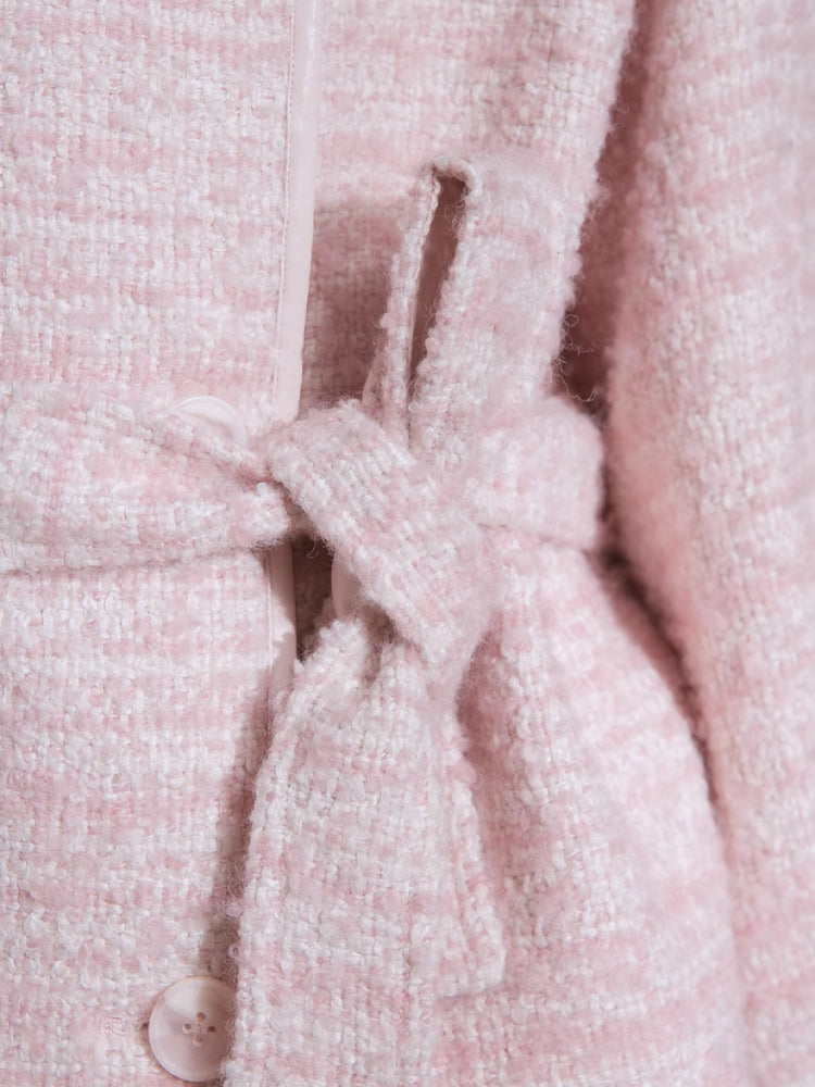 Peach wool jacket【s0000005855】