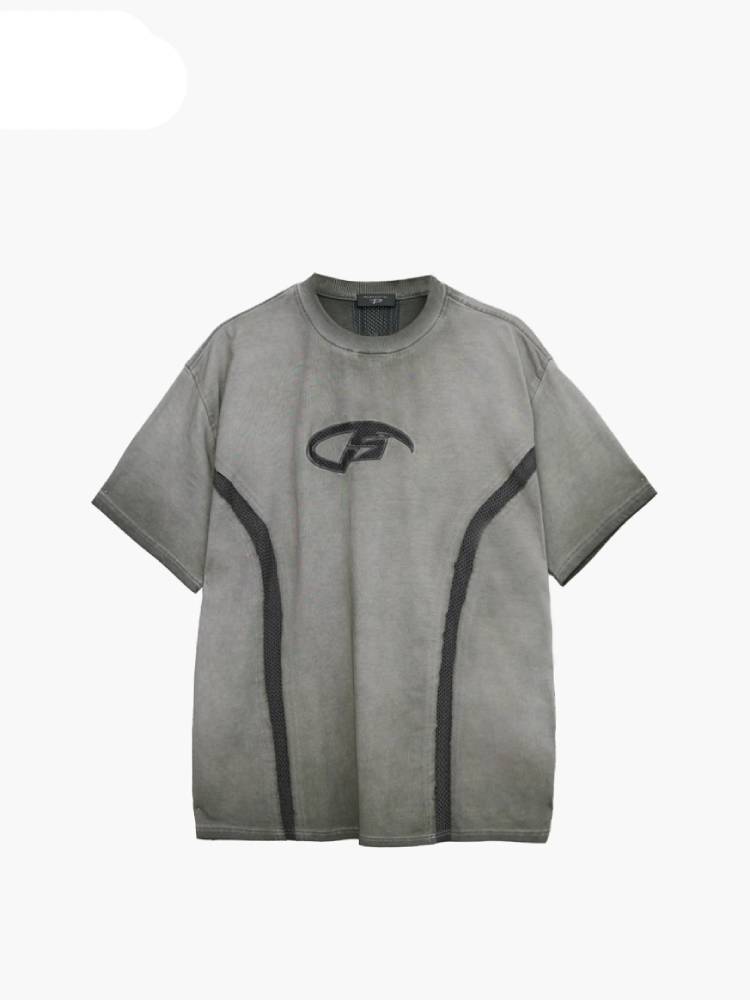 Retro mesh T-shirt【s0000009212】