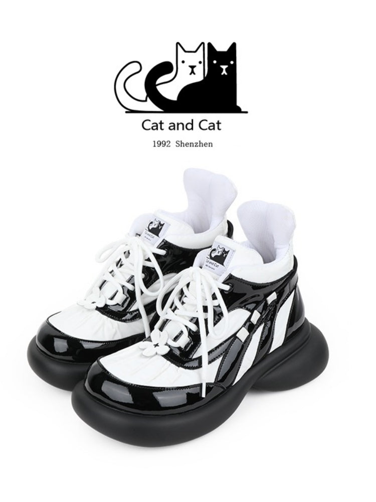 Sports Casual Monotone Platform Shoes【s0000003447】 – SCULTURE ...