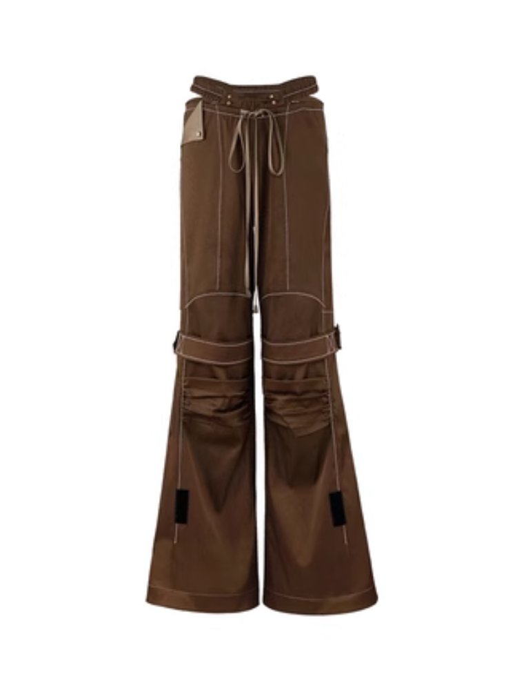 Retro Patchwork Fish-Tail Nichi Pants&Skirt【s0000004021】