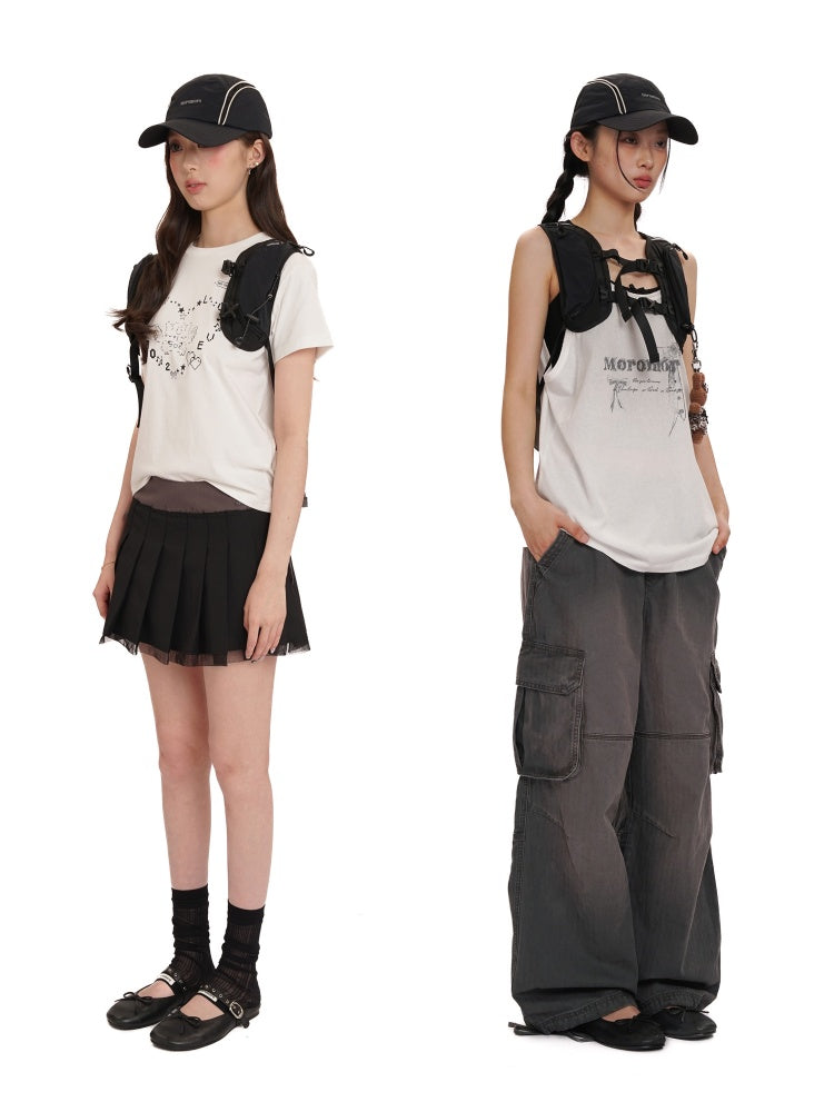 Ribbon&Buckle Ballet Shoes/Half Slip Shoes【s0000012726】