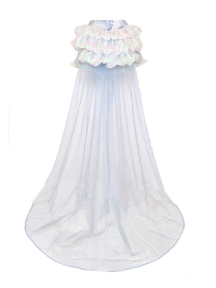 Call Of The Siren Mermaid Dress Island Vacation Beaded Short Skirt【s0000013563】