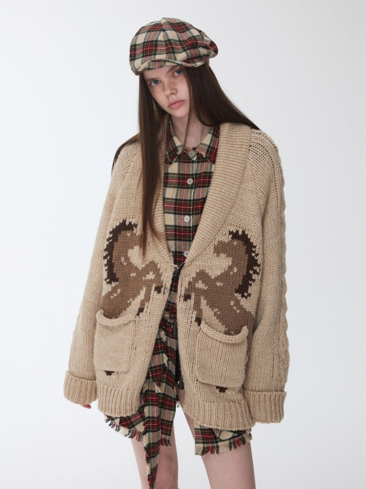 Retro British Style Two-Tone Plaid Newsboy Hat Literary Versatile Face-Revealing Little Beret【s0000014954】