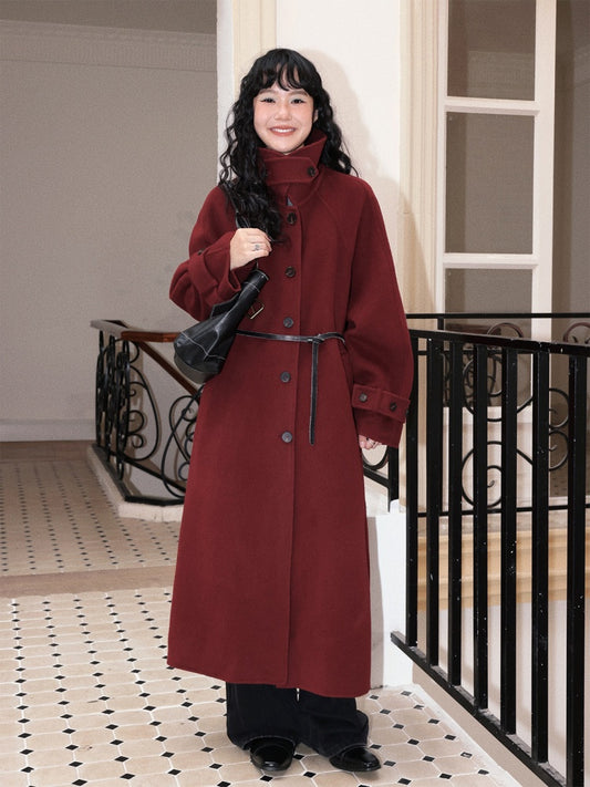 Double-Faced Wool Long Thick Coat【s0000014988】