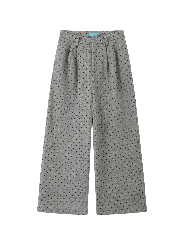 "Fallen Star" Peaked Hat Sheep Woolen Mid-Length Coat【s0000015008】