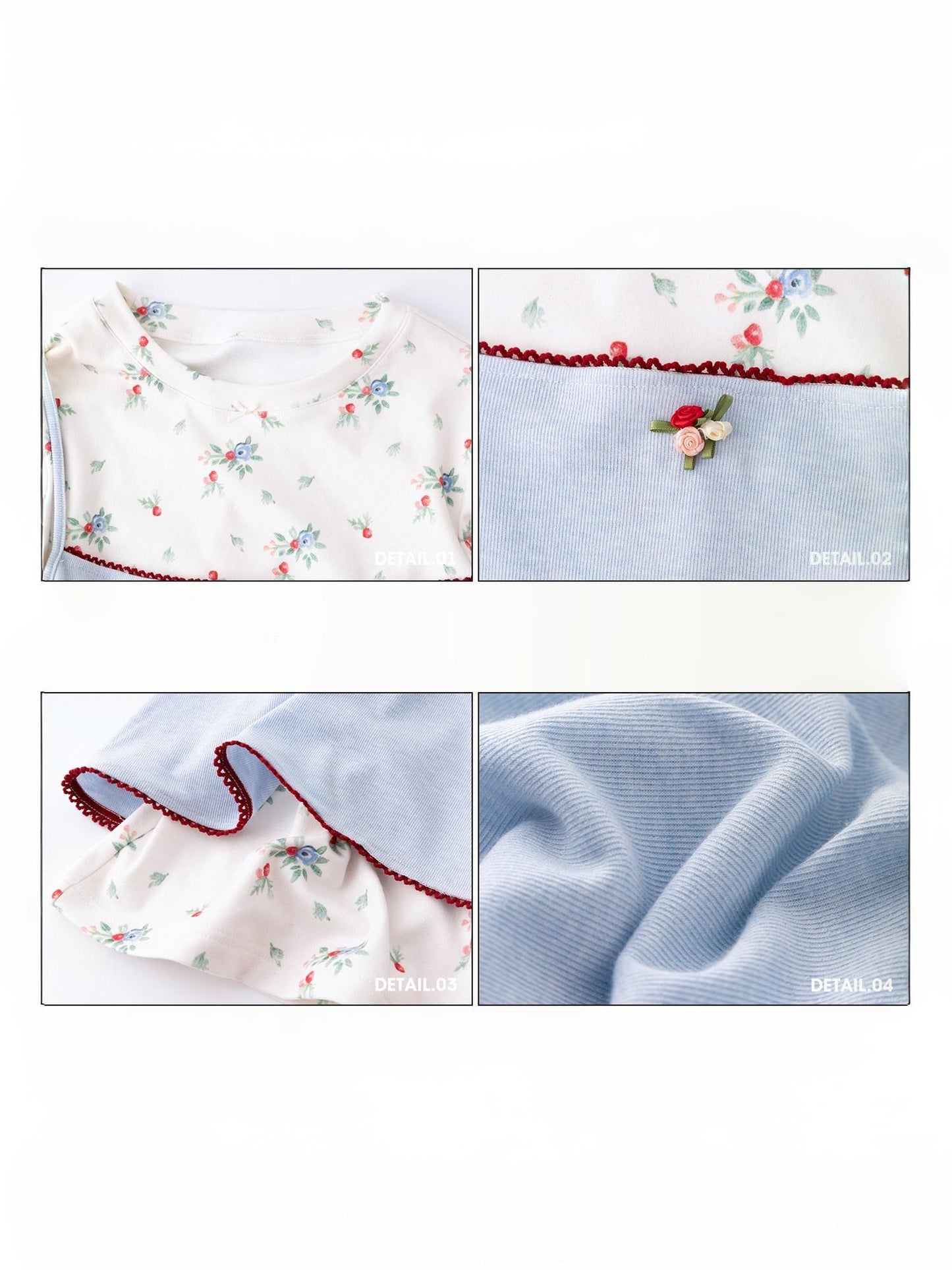 Mediterranean Flower Dress 2-Piece【s0000015345】