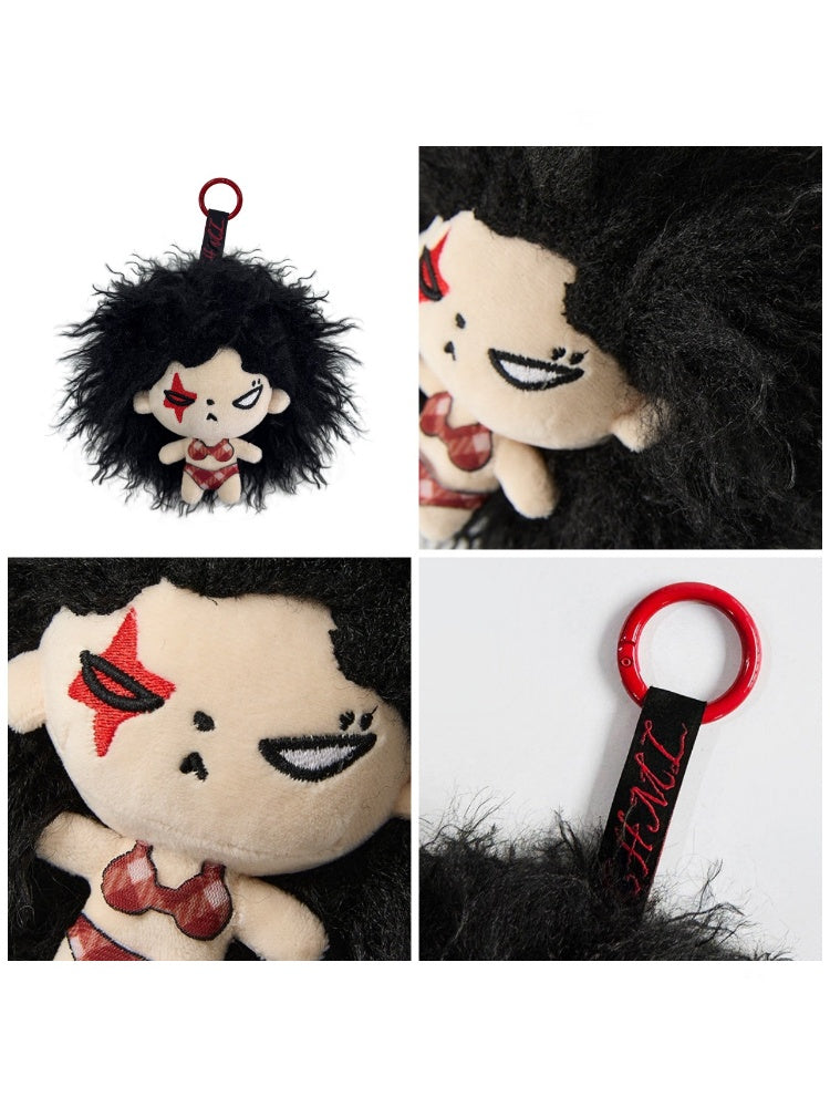 Cool Asymmetrical Star Explosion Hair Doll Plush【s0000016023】
