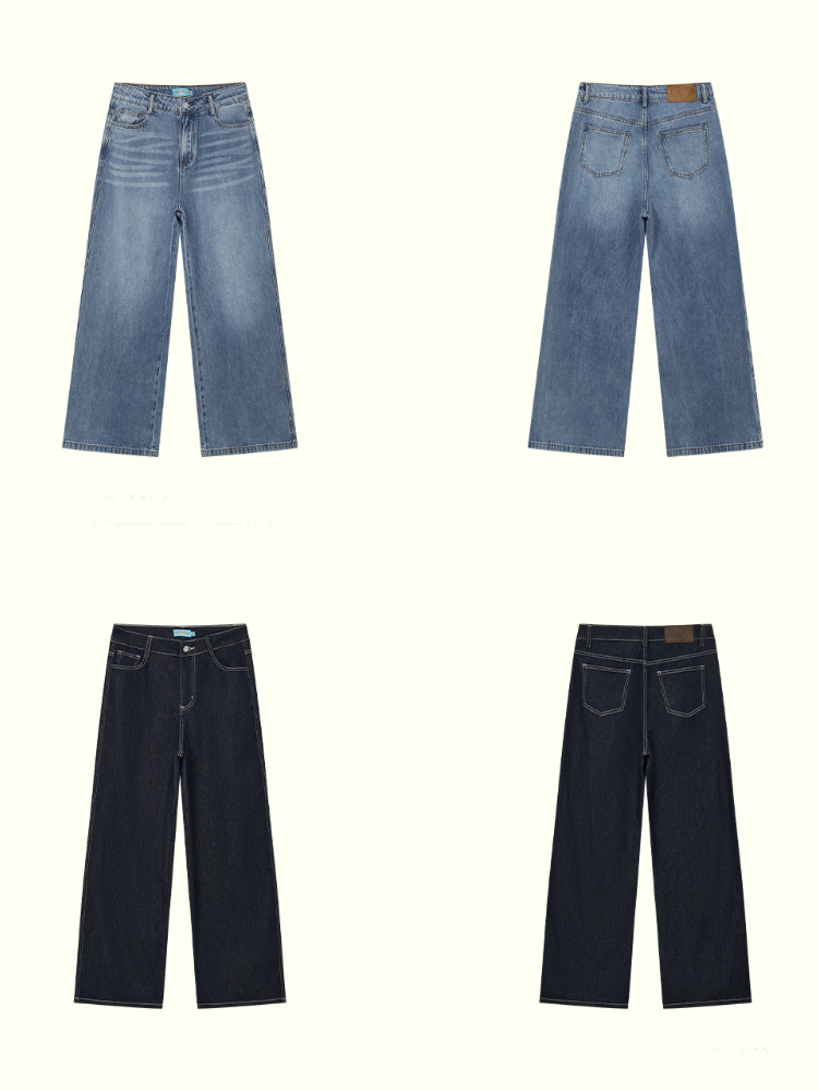 Straight Wide-Leg Pants【s0000016301】