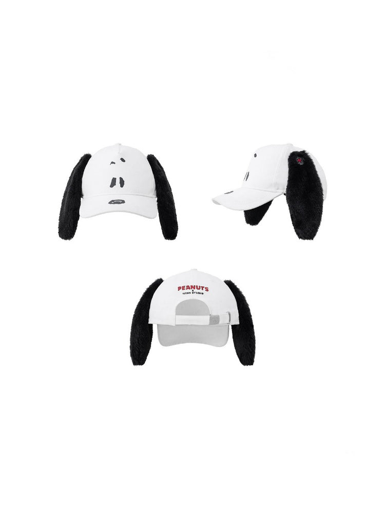 1JINN STUDIOxSNOOPY Collaboration Dog-Eared Baseball Cap【s0000016601】