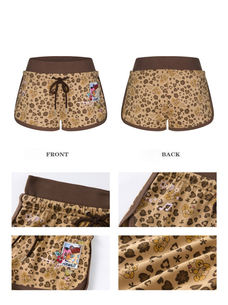 Summer Multicolor Beach Tight Shorts【s0000017366】