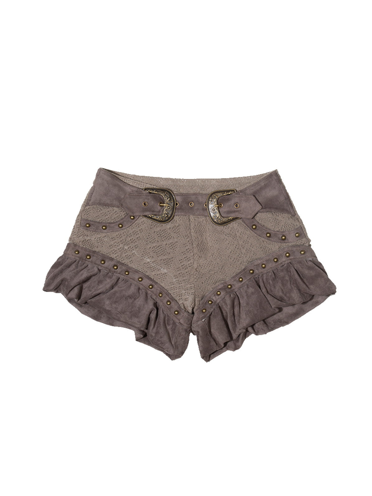 Frill Balloon Studs Retro Short-Pants【s0000004209】
