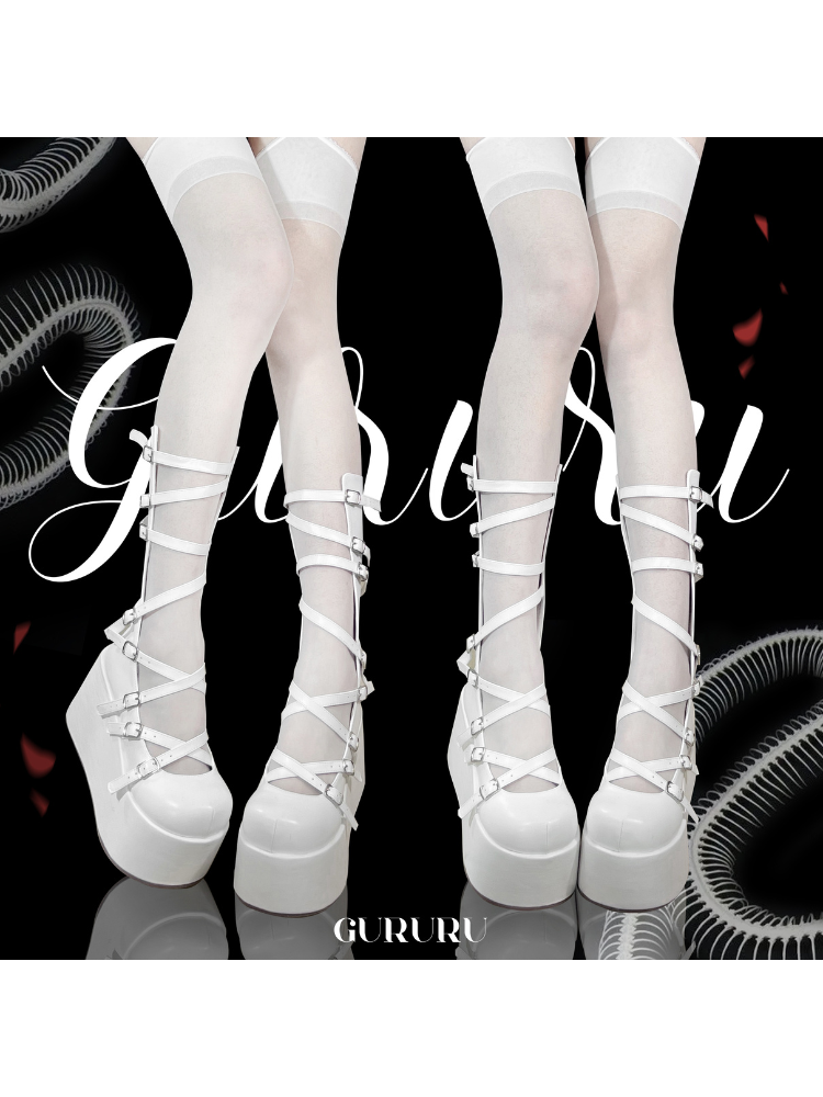 Roman strappy punk shoes【s0000000891】