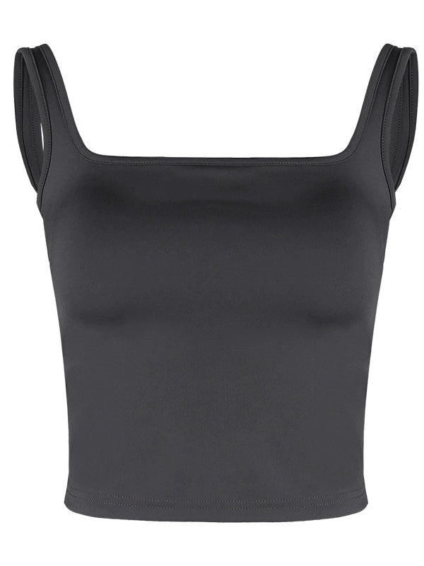 Stretch Slim Square Neck Camisole【s0000004003】