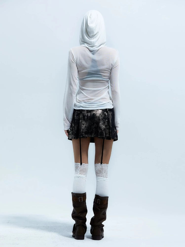 Hooded long sleeve printed sweatshirt【s0000007002】