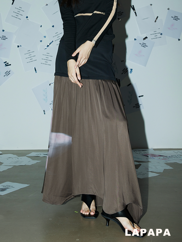 Elegant A-line skirt【s0000006323】