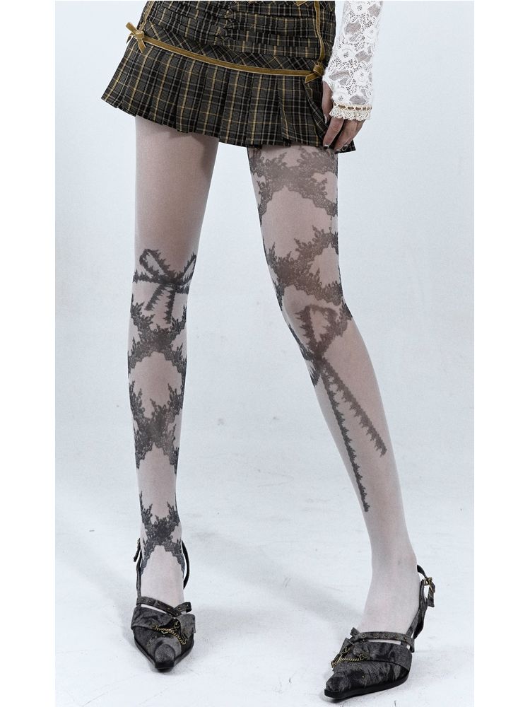 Original design printing stockings 【s0000001979】