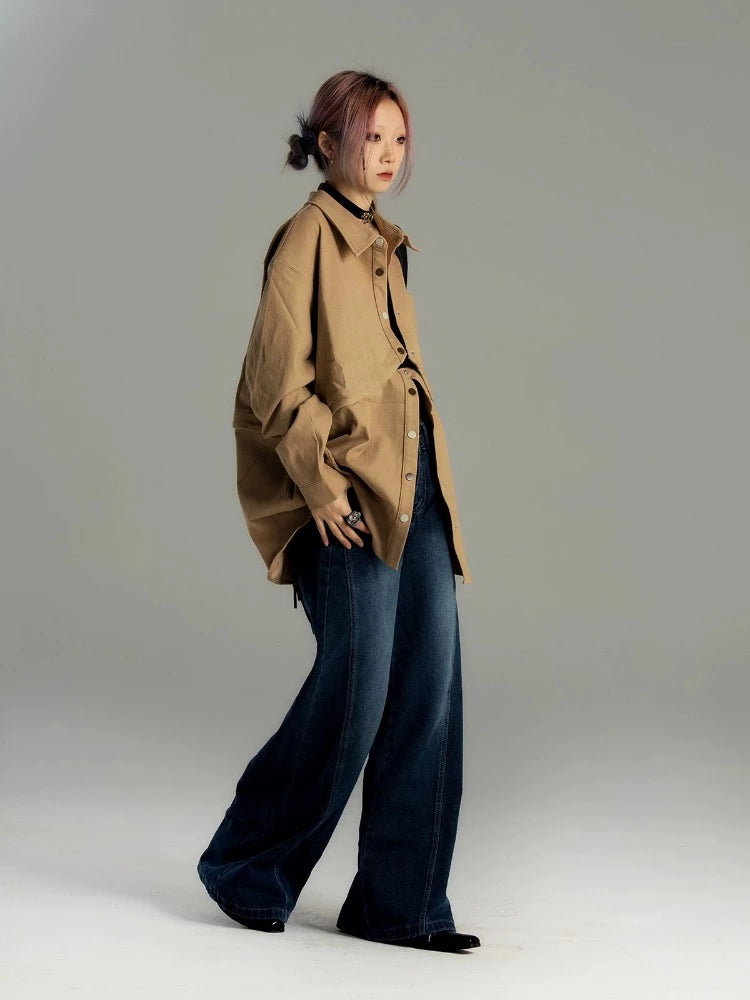 Two-wear retro work jacket【s0000006992】