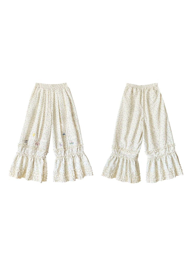 Angel Lace Loose Jeans【s0000001569】