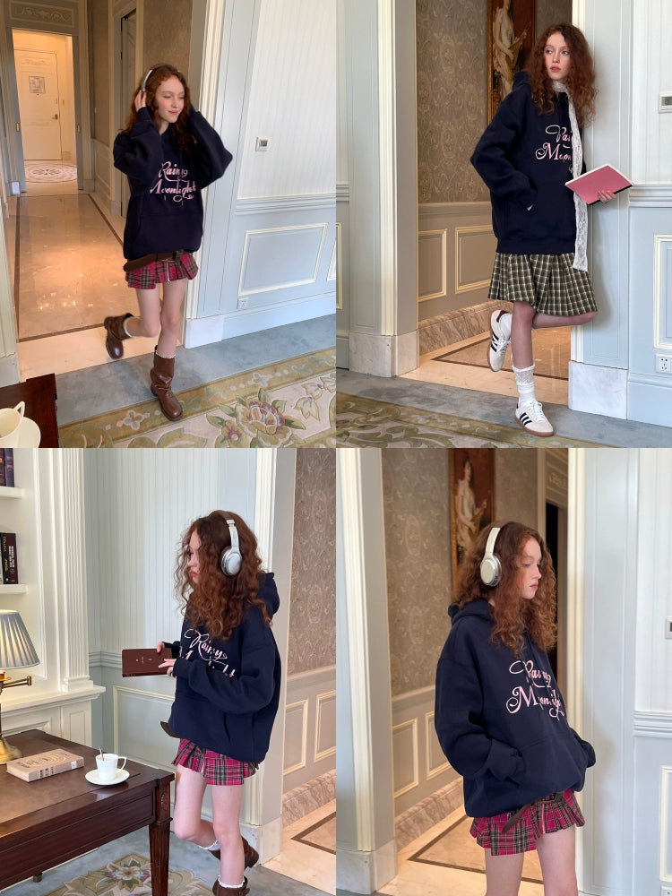 Velvet hooded sweatshirt【s0000005105】