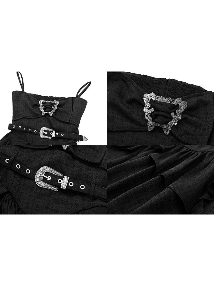 Rock Girl Sling Dress【s0000001556】