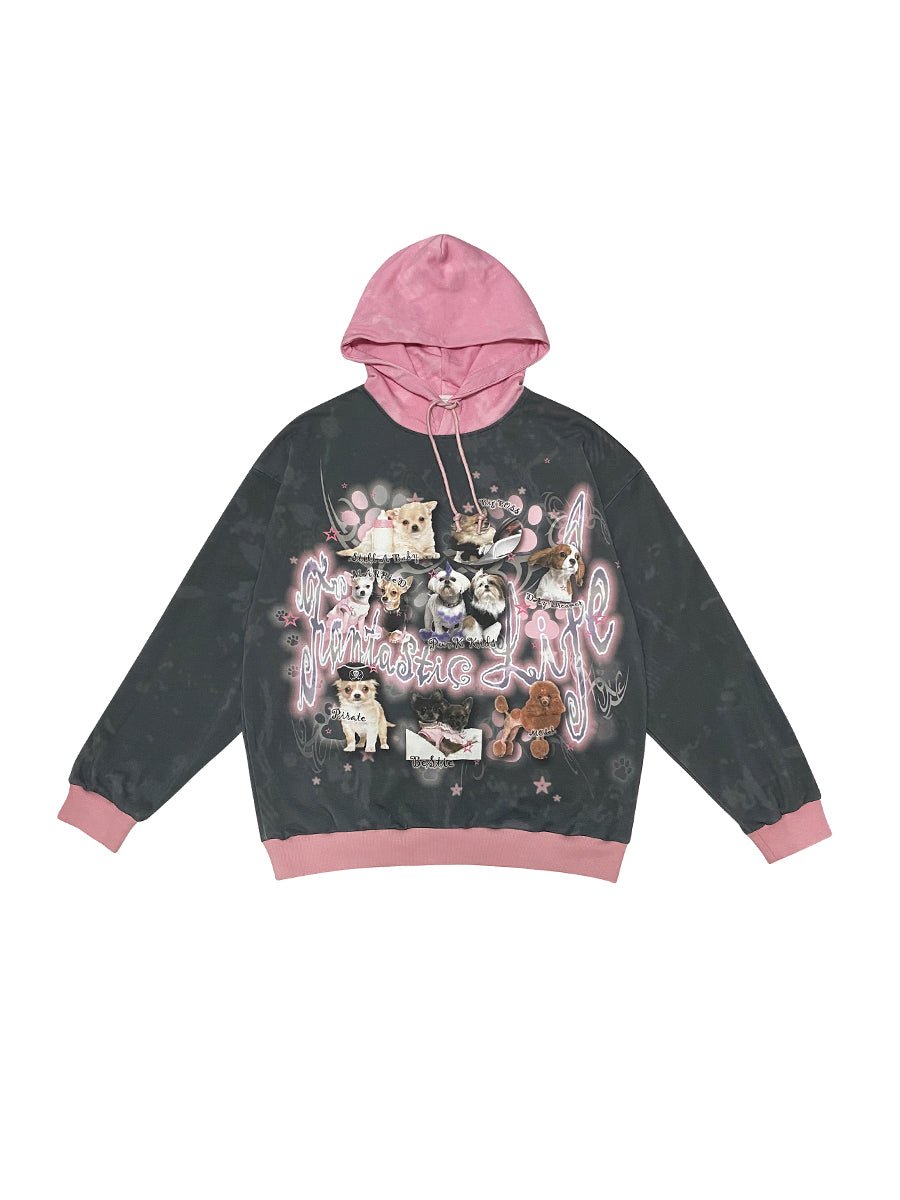 Dog Print Hoodie Pullover【s0000000515】 - SCULTURE(エスカルチャー)