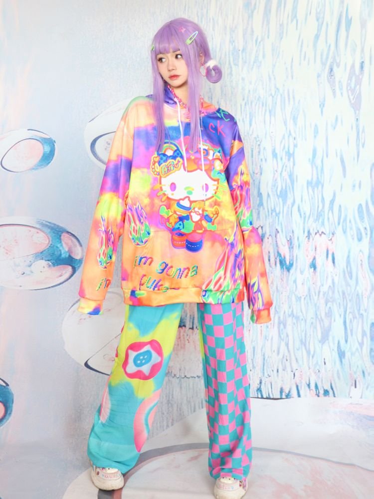 Hello kitty pullover hooded top【s0000001038】 - SCULTURE(エスカルチャー)