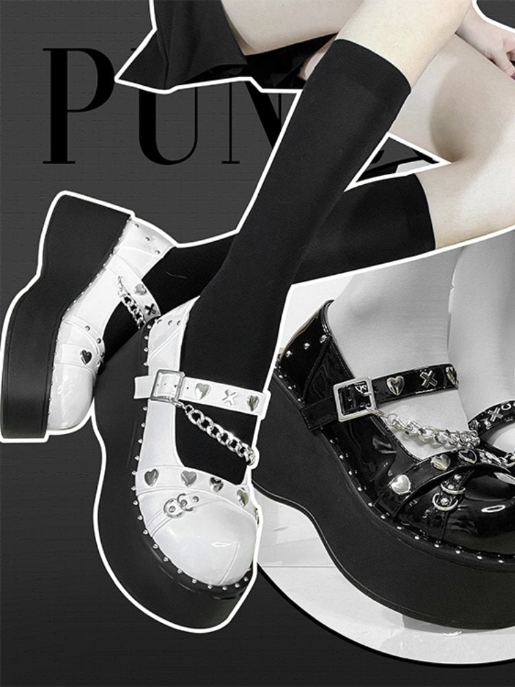 Lolita dark goth platform shoes【s0000000854】 - SCULTURE(エスカルチャー)