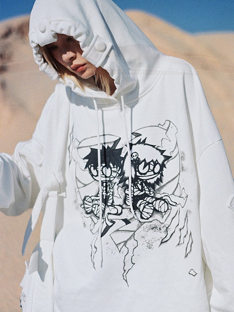 Mummy Couple Print Sweatshirt【s0000000030】