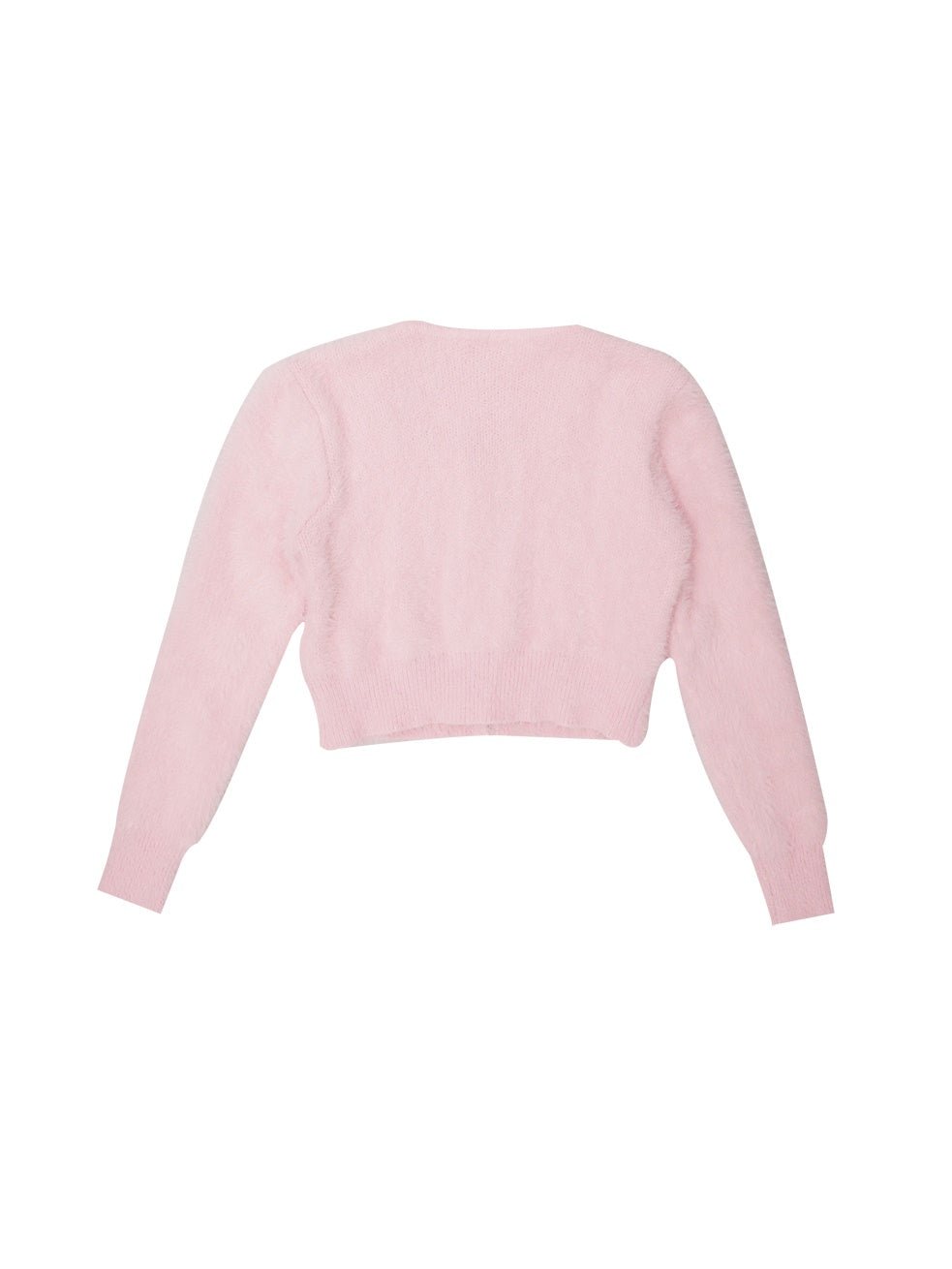 Pearl Bow Short Knitted Cardigan【s0000000109】