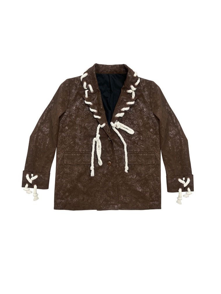 Retro Leather Jacket【s0000000293】 - SCULTURE(エスカルチャー)