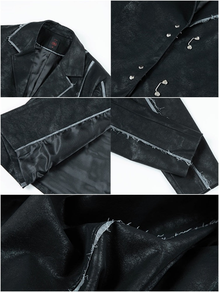 Vintage Split Leather Blazer【s0000000867】 - SCULTURE(エスカルチャー)