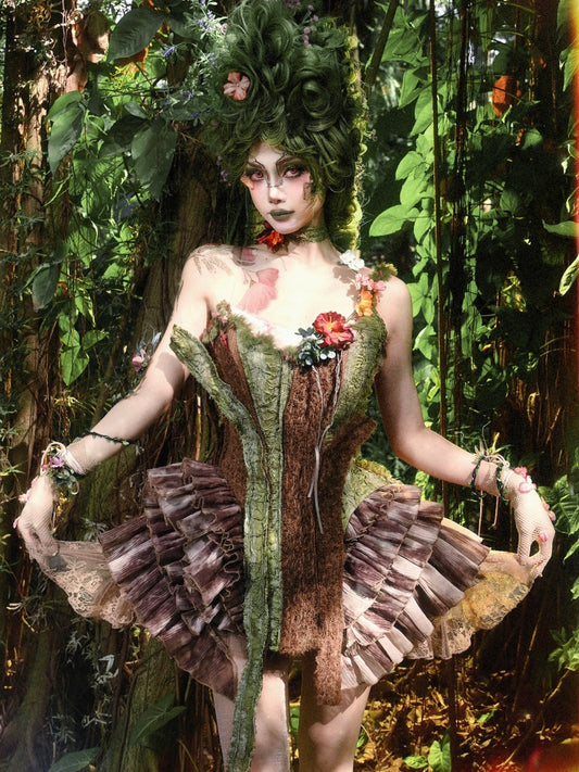 Forest Spirit Wood Fairy Dryad Corset【s0000011767】