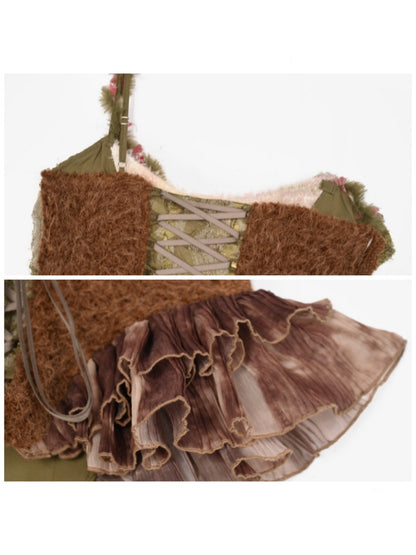 Forest Spirit Wood Fairy Dryad Corset【s0000011767】